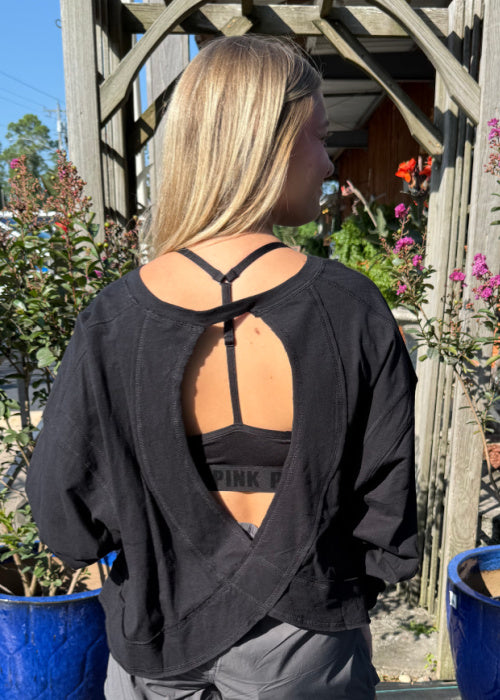 The Ava Top - Black