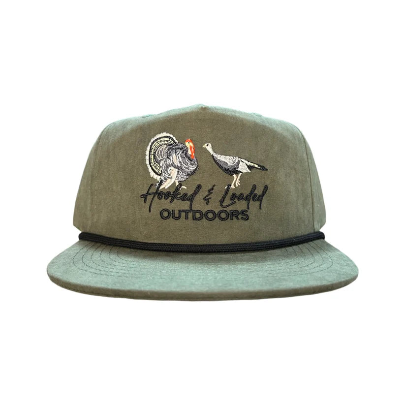 Strutter 2 - Olive Rope Hat