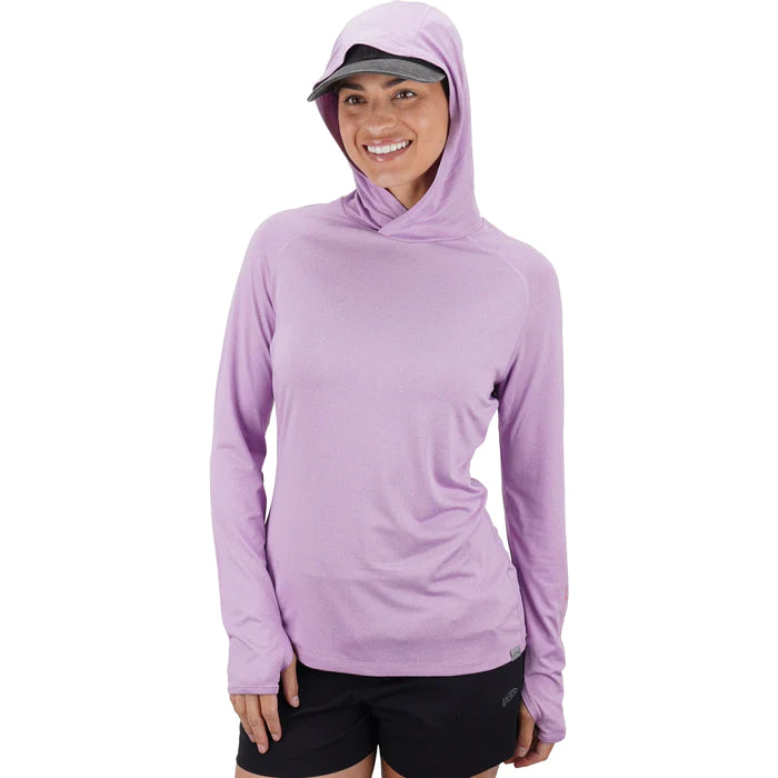 Samurai Sun Protection Hoodie- Hurrican Lila Heather