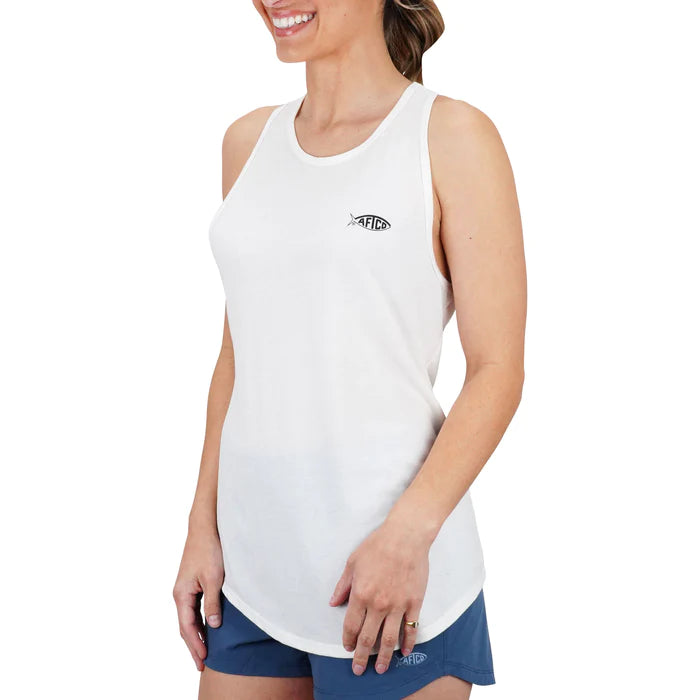 Tech Fishing Tank - White