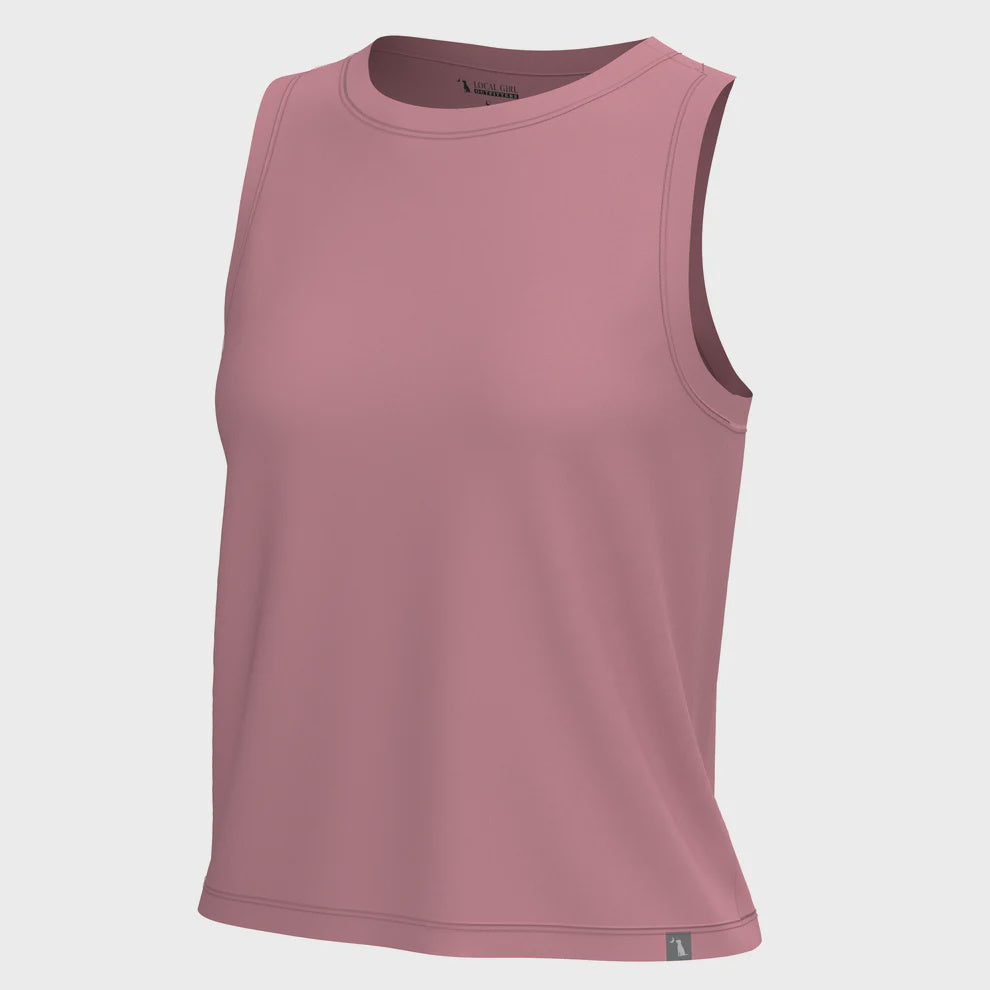 Youth Local Girl Muscle Tank 2.0- Watermelon