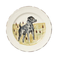 Wildlife Black Lab Dinner Plate