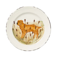 Wildlife Retriever Dinner Plate