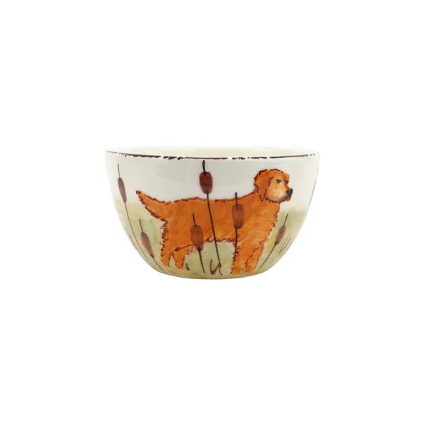 Wildlife Golden Retriever Cereal Bowl