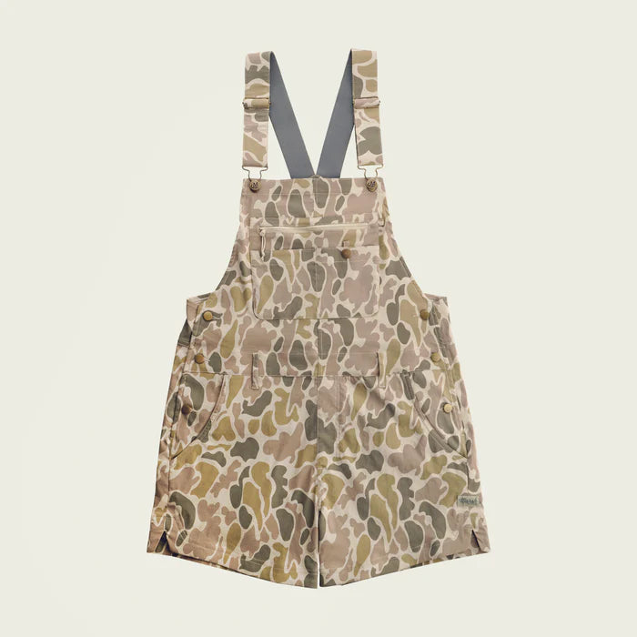 Women's Escape Shortalls - Khaki Mallard Camo