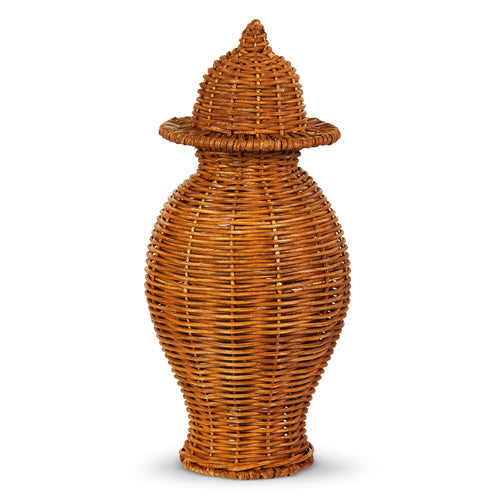 Woven Ginger Jar Small