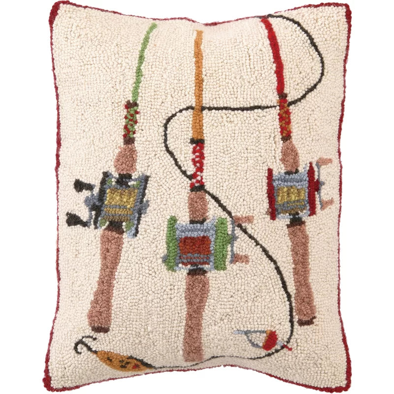 Fishing Rod Hook Pillow