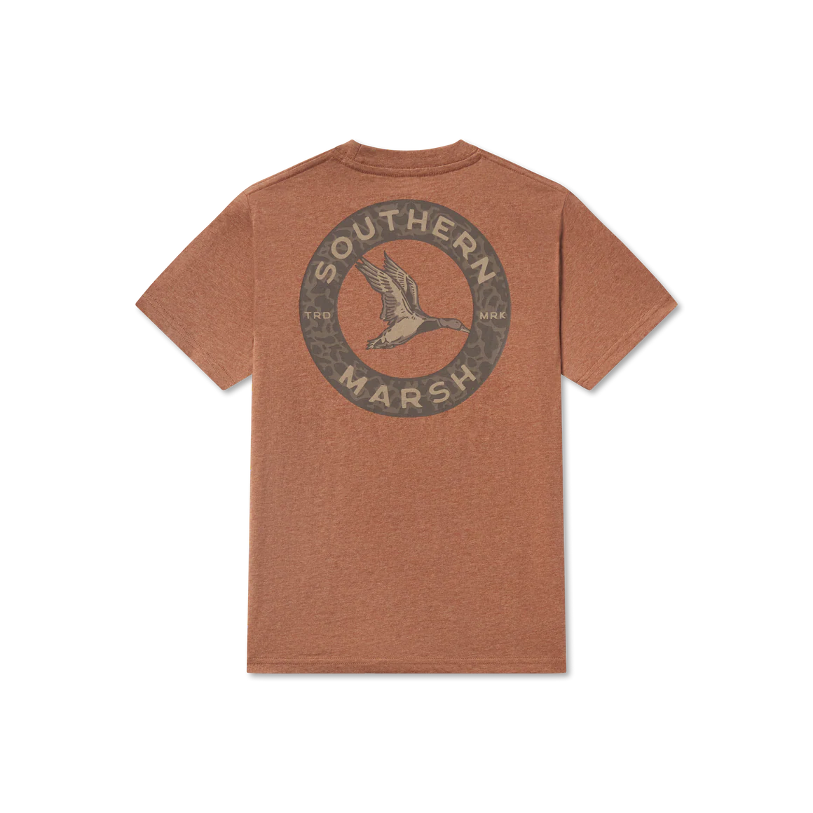 Youth Inflight Camo Tee - Washed Walnut