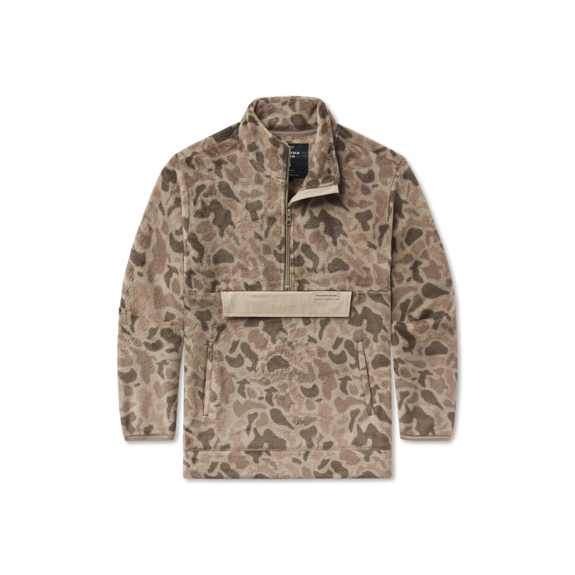 Youth Wadsworth Fleece - Retro Camo Khaki