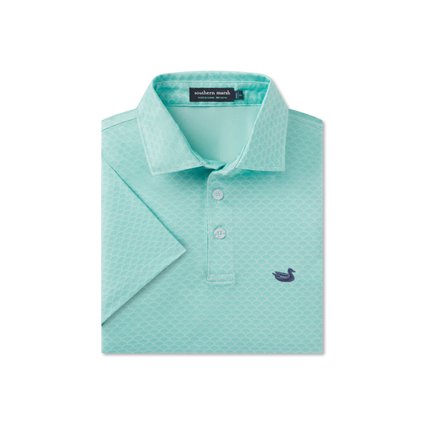 Youth Flyline Performance Polo- Shell Shock