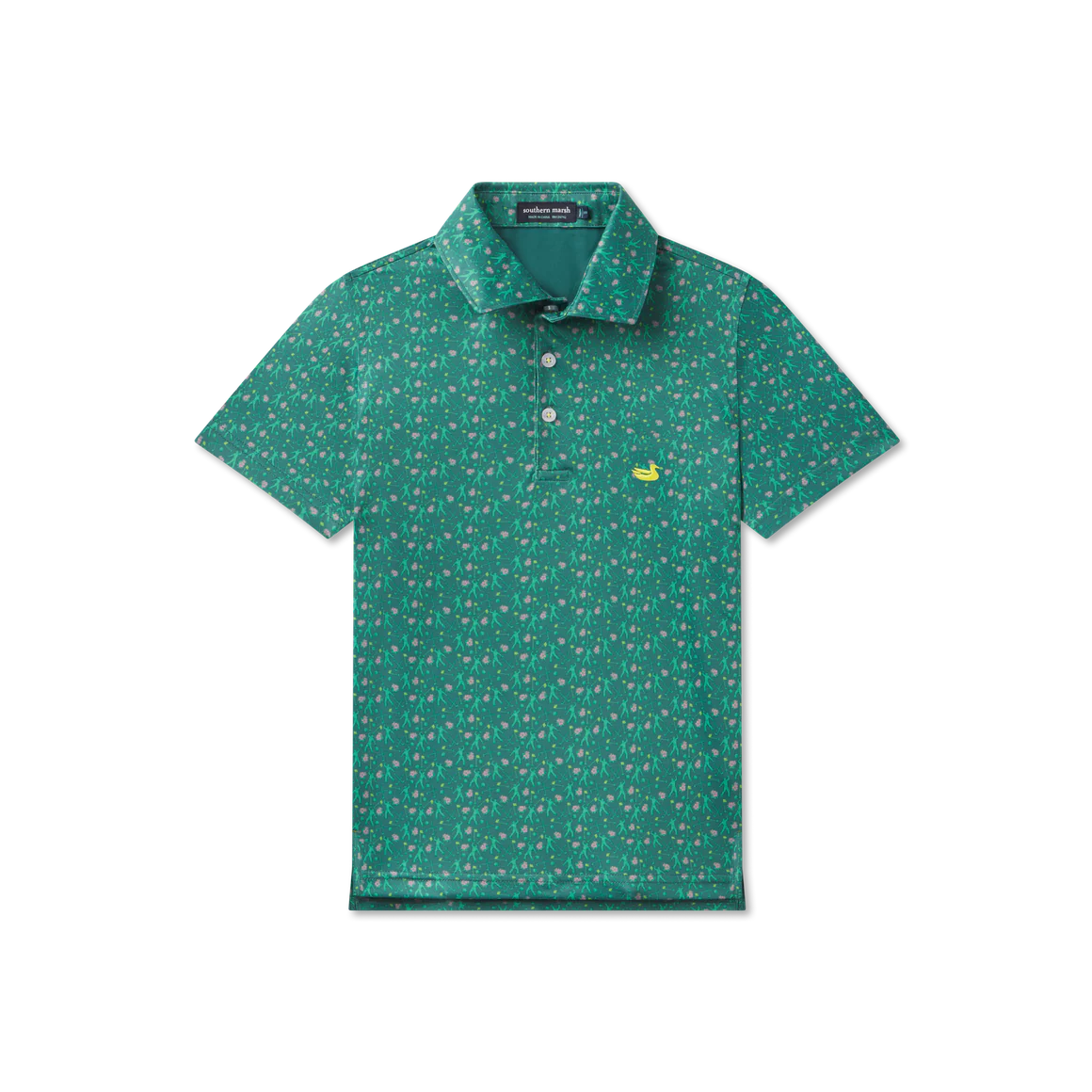 Youth Flyline Performance Polo-Sunday Success Champions Green