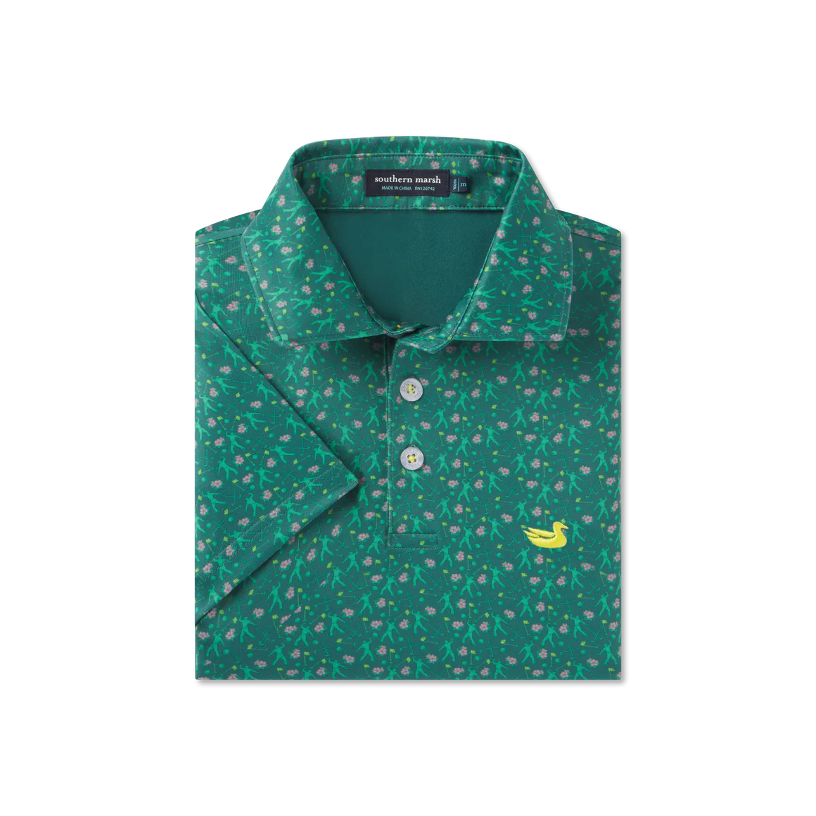 Youth Flyline Performance Polo-Sunday Success Champions Green