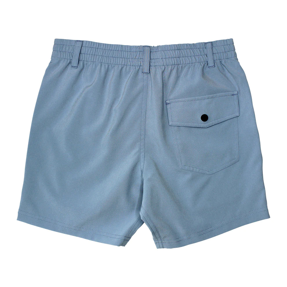 Youth Volley Short - Dusty Blue