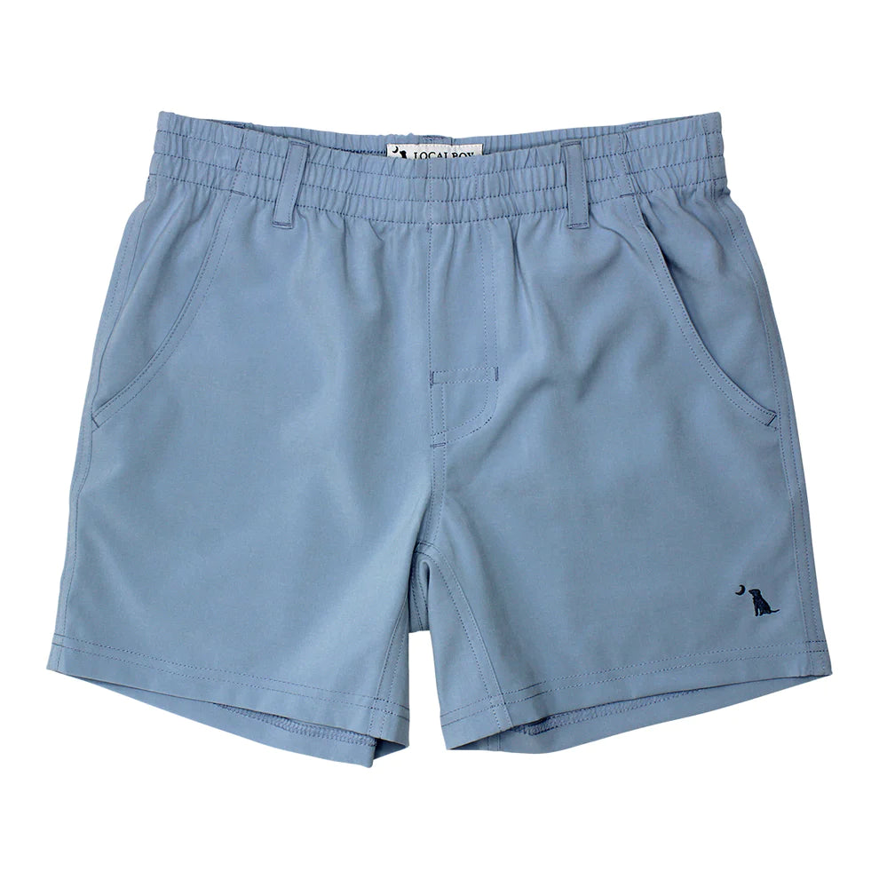 Youth Volley Short - Dusty Blue