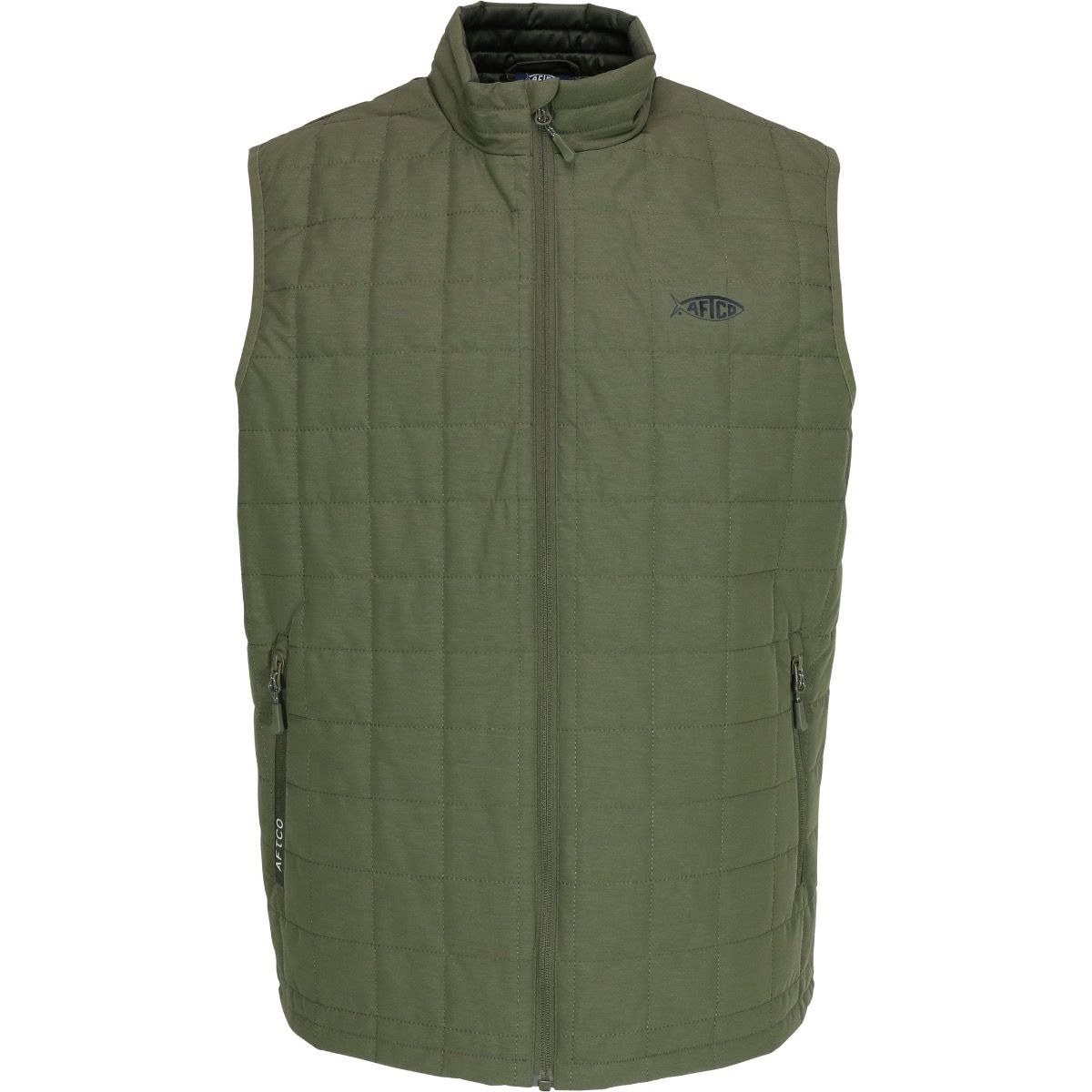 Pufferfish Insulated Vest - Olive