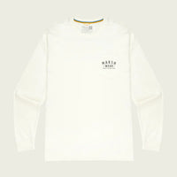 Alton Camo LS T-Shirt - Vintage White