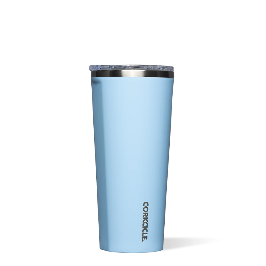 Classic Stainless Steel Tumbler 16 oz- Baby Blue