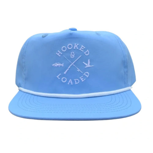 Logo Rope Snap Back Hat - Baby Blue