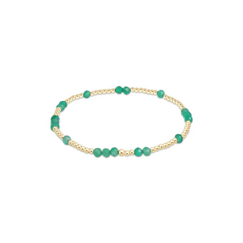 Extend Hope Unwritten Gemstone Bracelet - Green Onyx