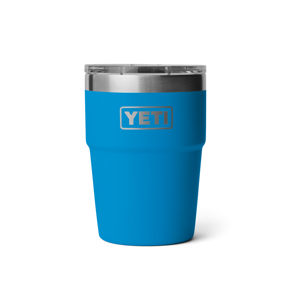 16 oz Stackable Cup Big Wave Blue