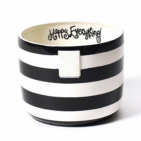 Black Stripe Mini Happy Everything Bowl