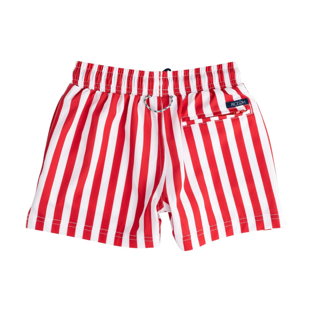 Boogie Board Swim Trunks - Watermelon Stripe
