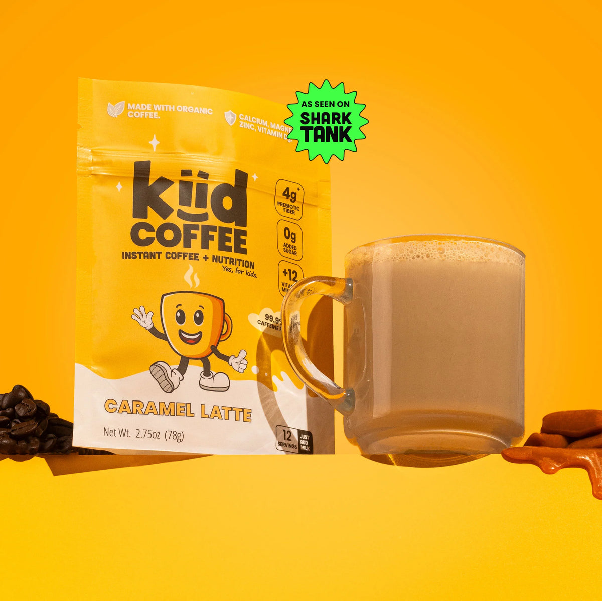Superfood Latte For Kids - Caramel