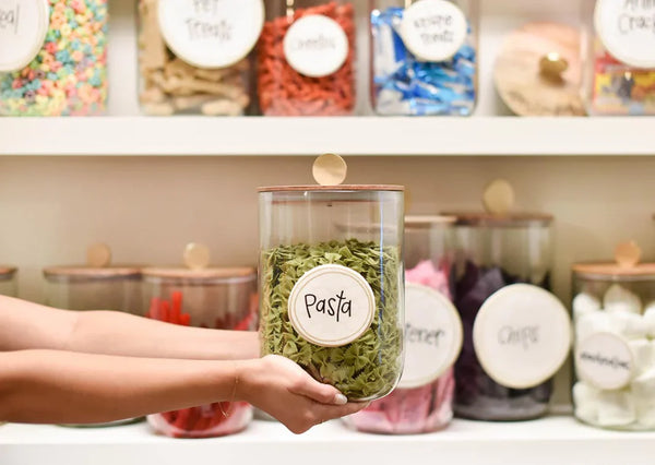 Happy Everything Mini Wooden Lid Glass Jar