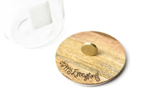 Happy Everything Mini Wooden Lid Glass Jar