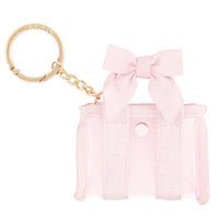 Tini Tote Charm Keychain- Ballet Pink Bow