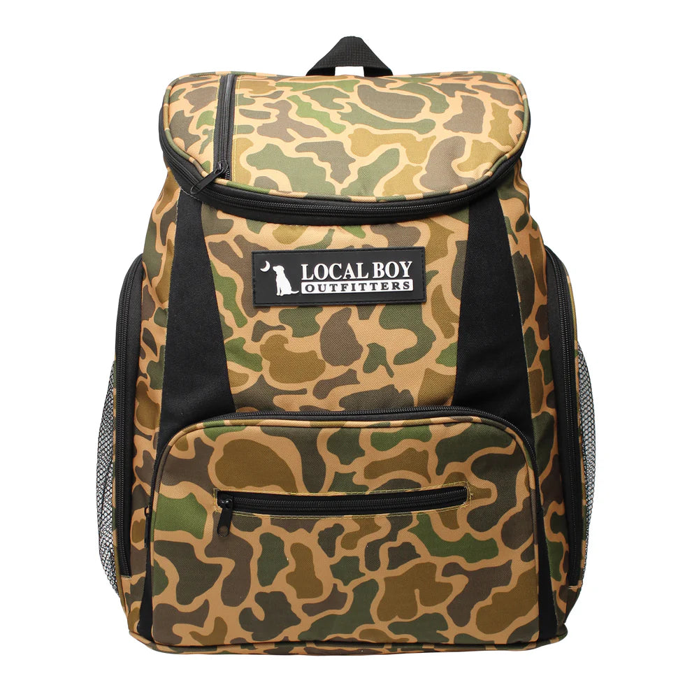 Cooler Backpack - Old School Camo