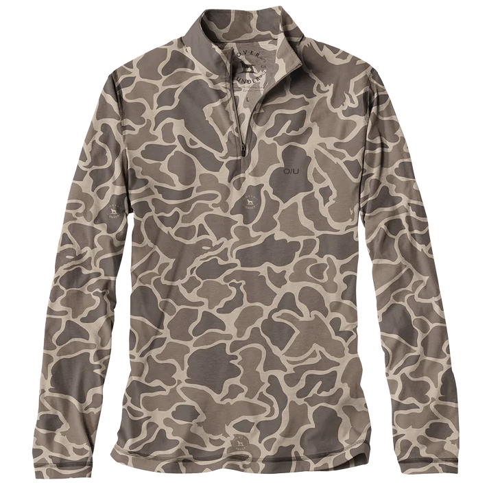 Core Layer 1/4 Zip Pullover - Duck Camo