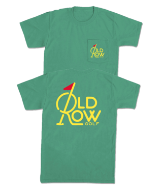 Old Row Golf Logo Pocket Tee