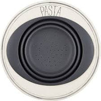 Pasta Bowl and Silicone Strainer Set