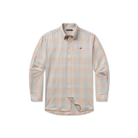 Edgefield Windowpane Dress Shirt - Burnt Taupe & Sage