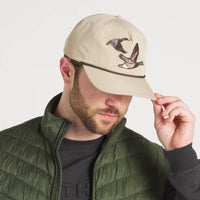 Ensenada Rope Hat - Wildlife Ducks - Khaki