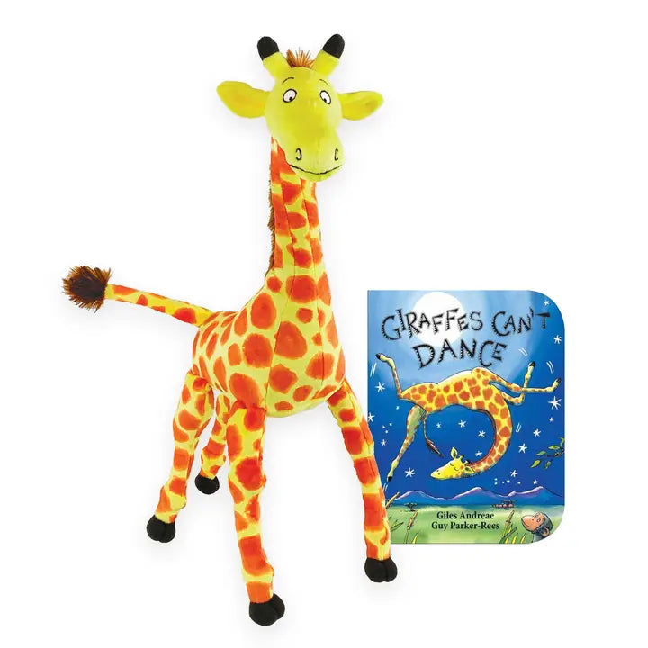 Giraffes Can't Dance 16" Plush & Board Book Set