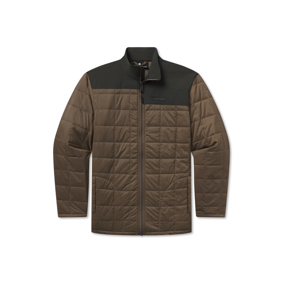 Falcon Hill Quilted Jacket - Stone Brown