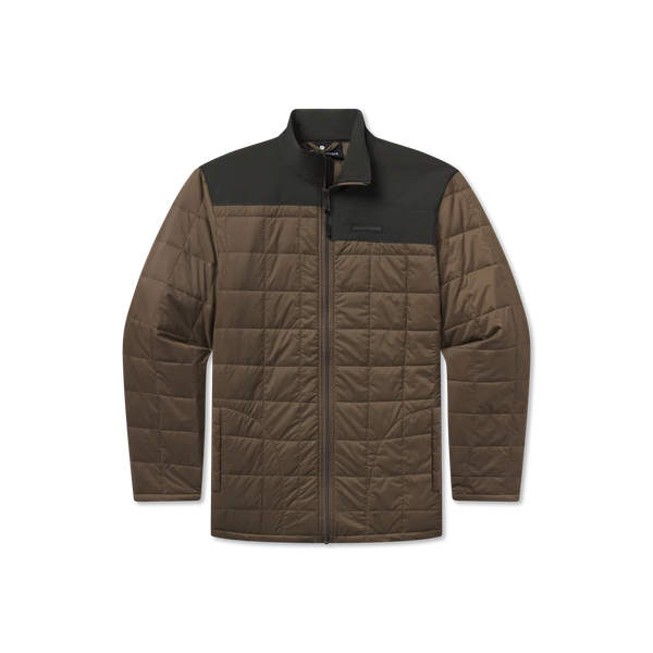 Falcon Hill Quilted Jacket - Stone Brown