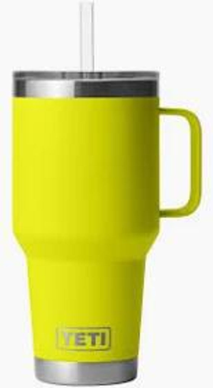Rambler 35oz Straw Mug - Firefly Yellow