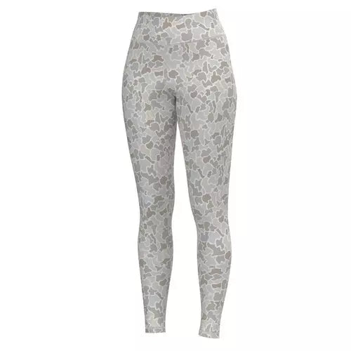 Youth Local Girl Leggings- Forest Camo Saltwater