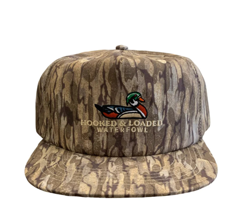 Woodie Waterfowl Swamp Snapback- Bottomland
