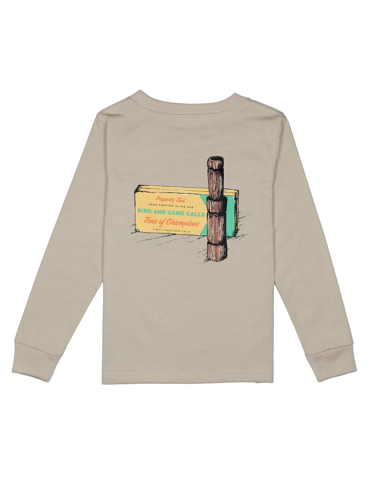Boys Game Call LS- Linen