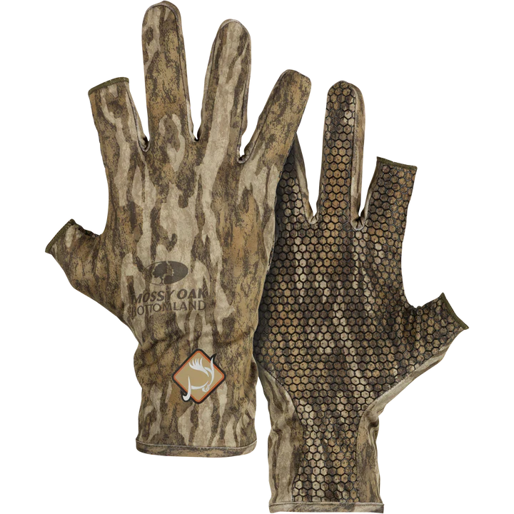 Fingerless Performance Stretch Fit Gloves- Bottomland