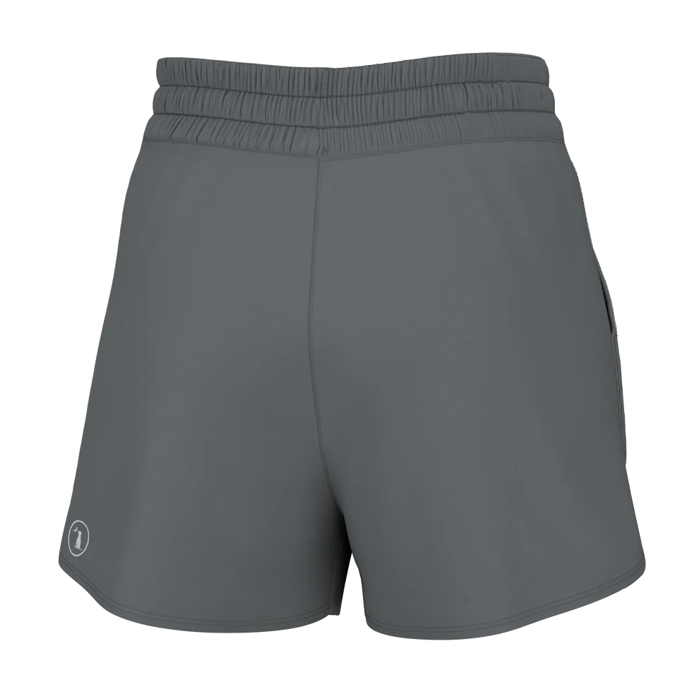 LG High Waisted Volley Shorts - Graphite