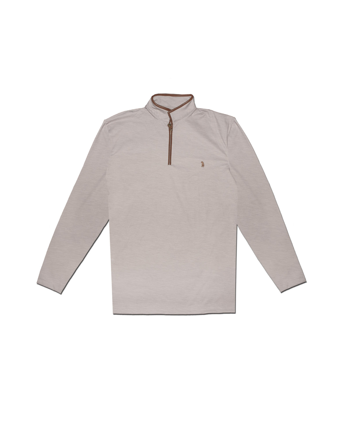 Quarter Zip - Gray Plantation Heather