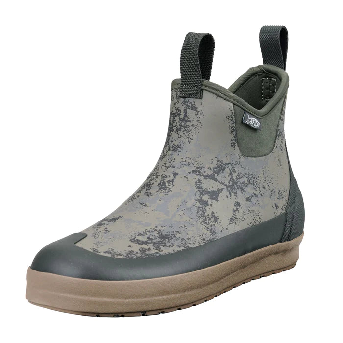 Ankle Deck Fishing Boot- Green Acid Camo