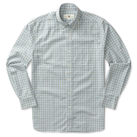 Caswell Plaid Cotton Oxford Sport Shirt
