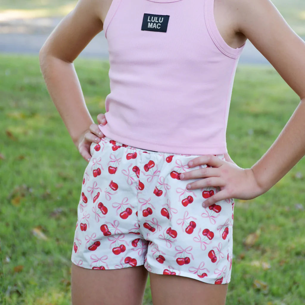 Youth Cherry Shorts