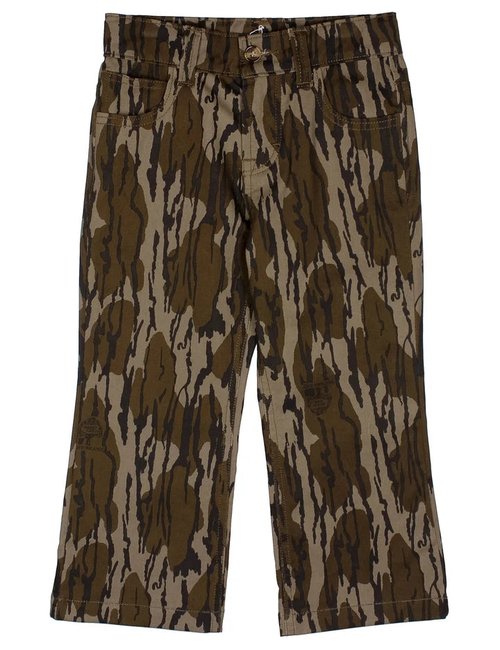 Boys Harvest Work Pant- Mossy Oak Original Bottomland